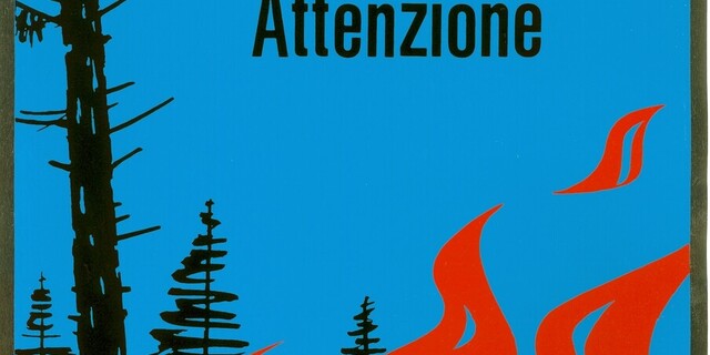 Incendie de forêt - Danger de degré 3 marqué