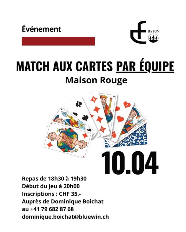 match aux cartes