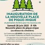 Inauguration de la nouvelle place de pique-nique